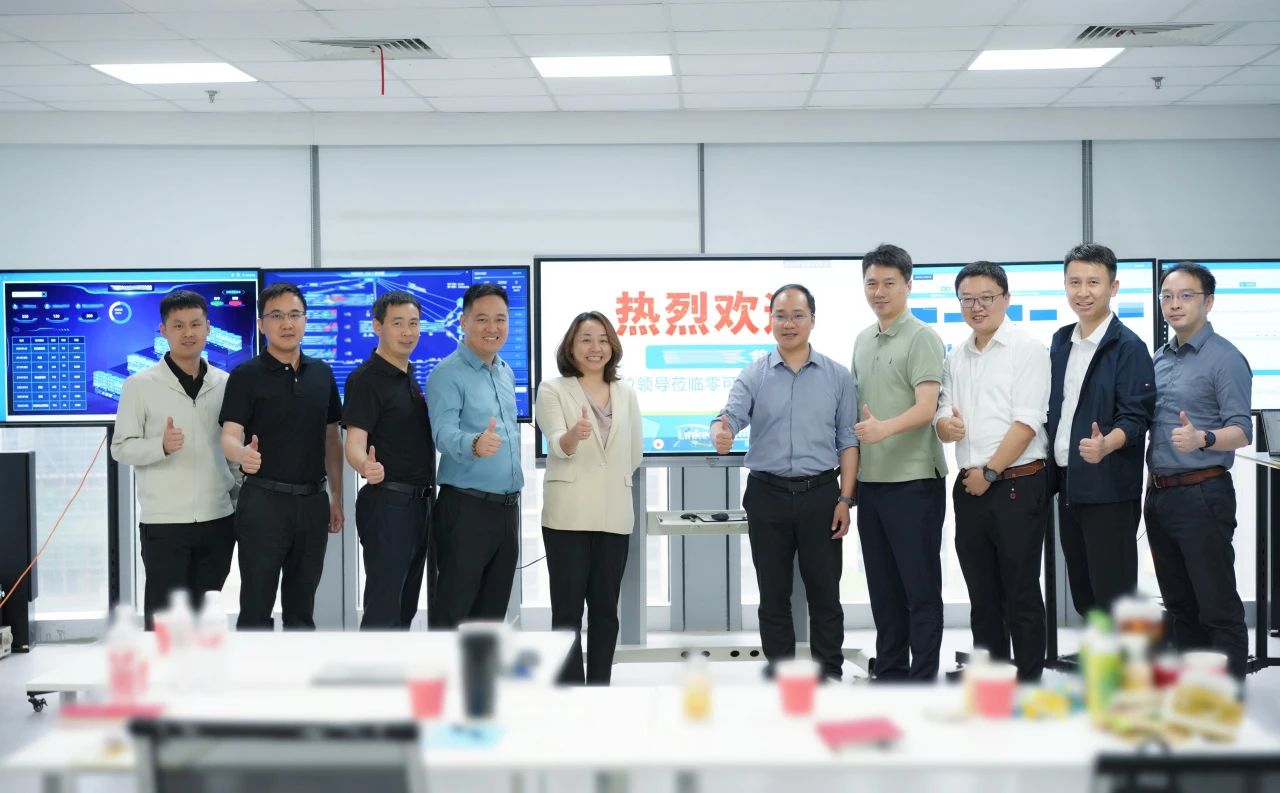 某全球百强汽车零部件供应商集团多位工厂负责人一行走进零可达 某全球百强汽车零部件供应商集团多位工厂负责人一行走进零可达